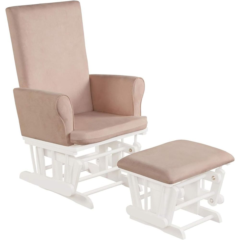 Baby Nursery Cushion - Baby Glider and Ottoman Cushion Set,
