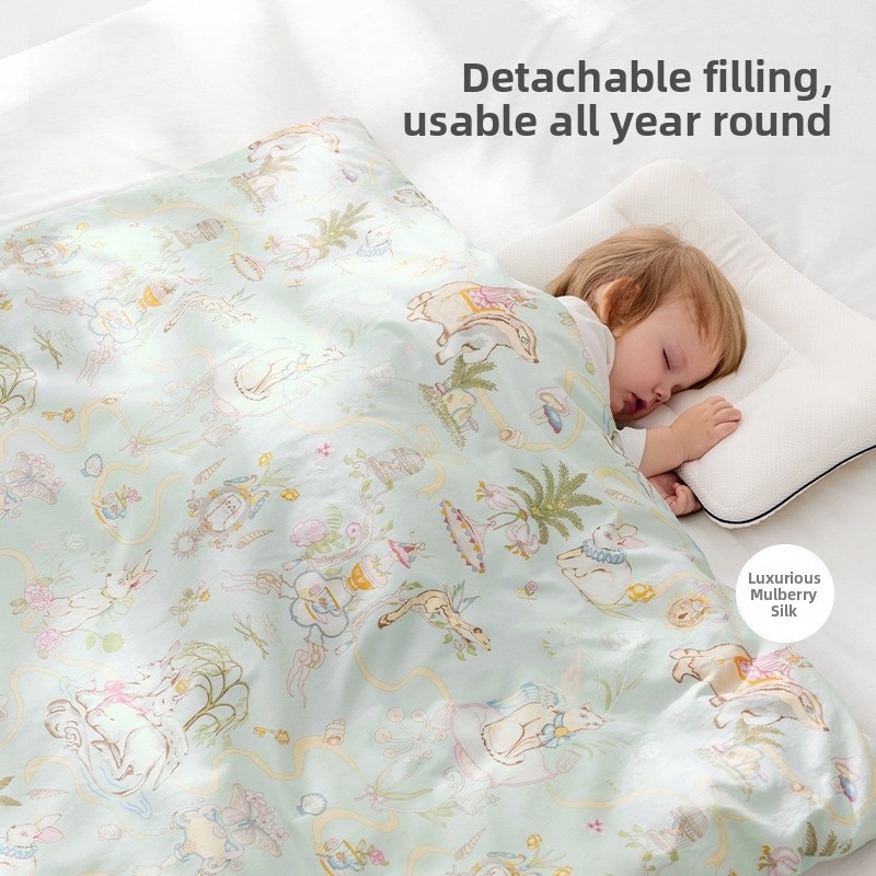 Baby Nursery Temperature - Baby Quilt Pure Cotton Silk Baby