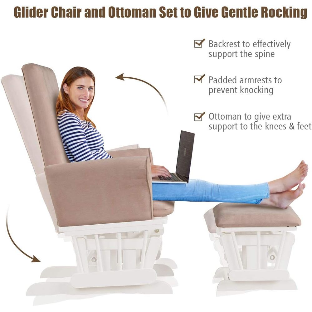 Baby Glider and Ottoman Cushio - Baby Nursery Cushion recension och pris