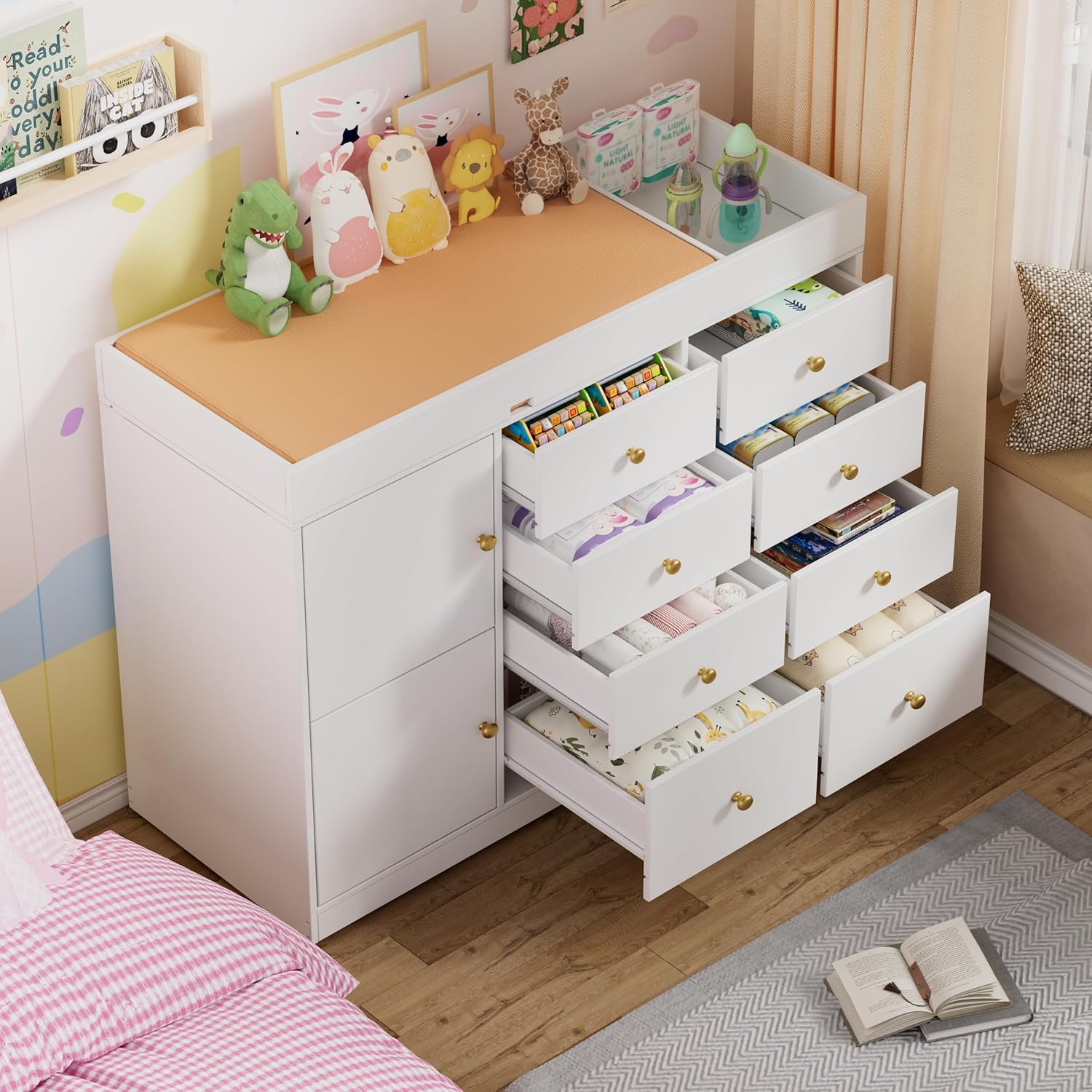 Changing Table Dresser, Baby C - Baby Nursery Dresser recension och pris