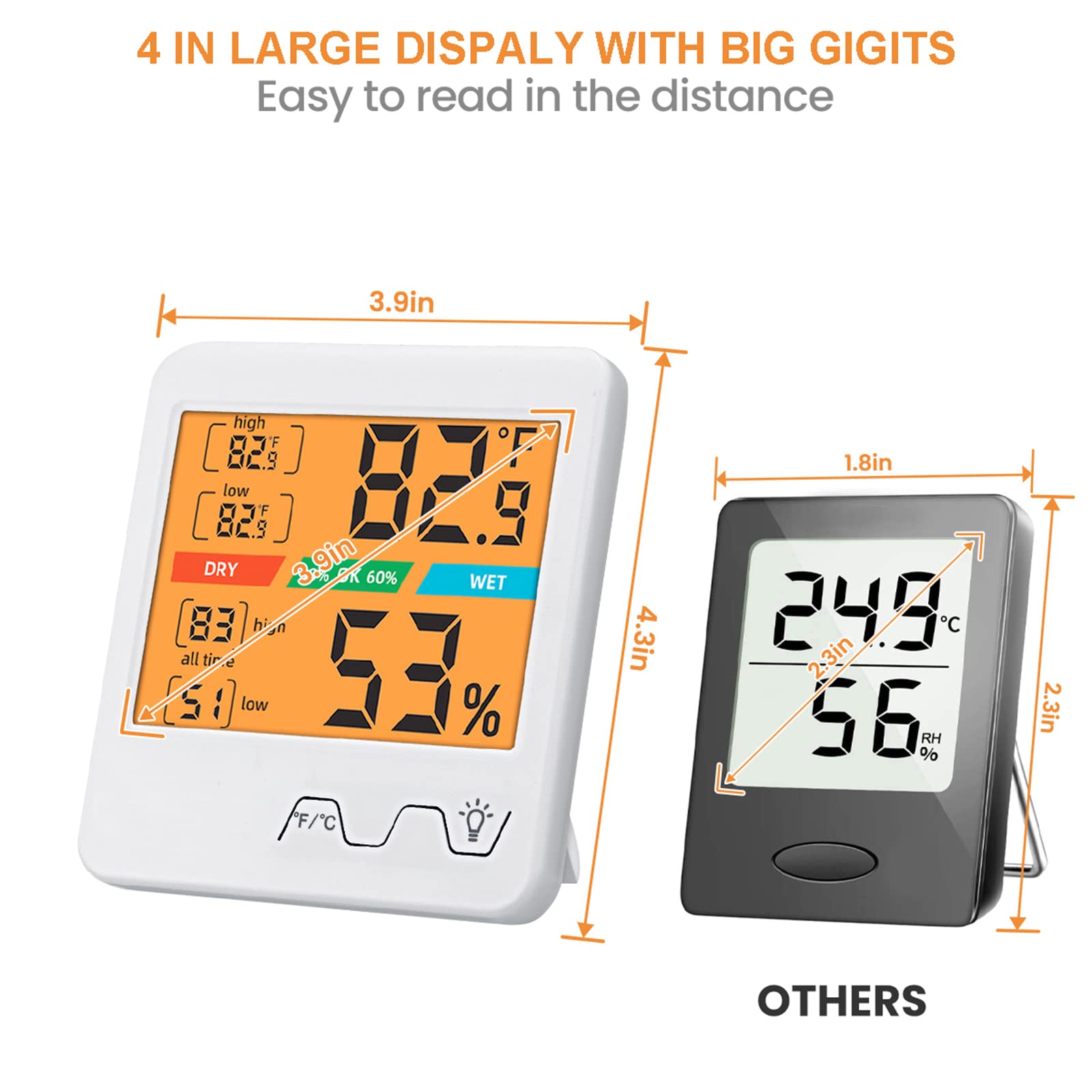 High Accuracy Digital Thermome - Baby Nursery Temperature recension och pris
