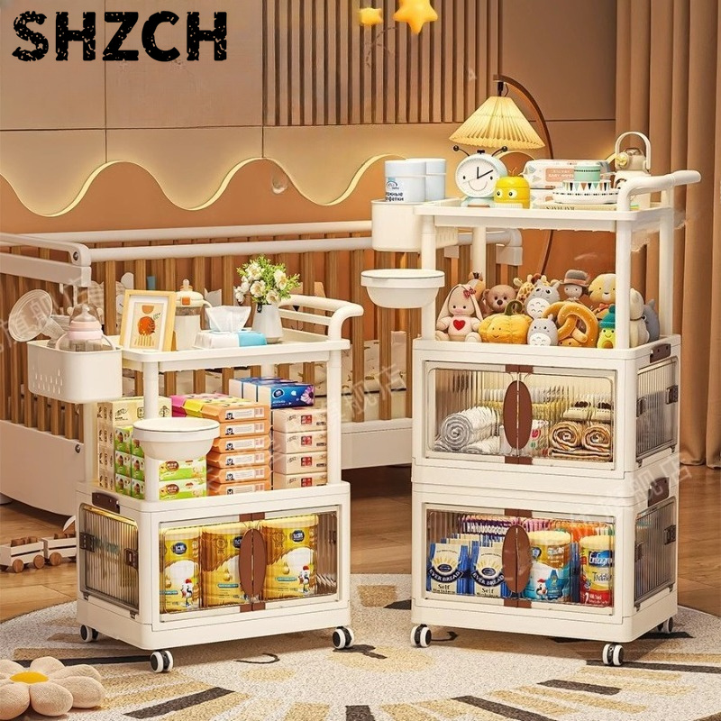 Multi-layer Baby Supplies Stor - Baby Nursery Cart recension och pris