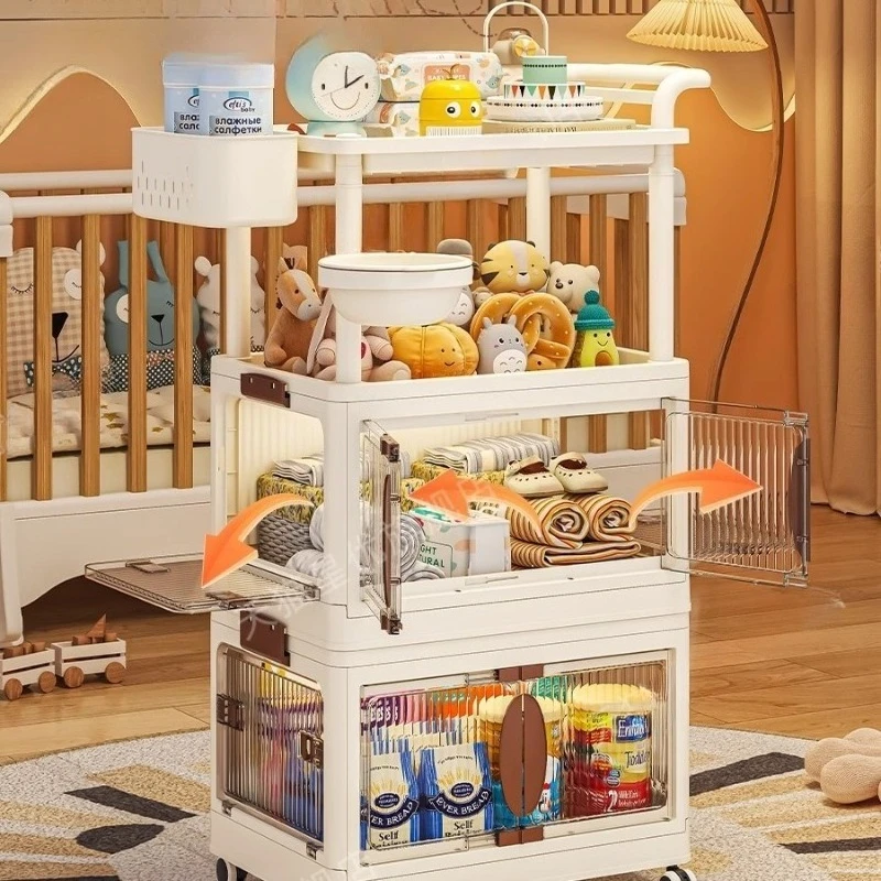 Multi-layer Baby Supplies Stor - Baby Nursery Cart recension och pris