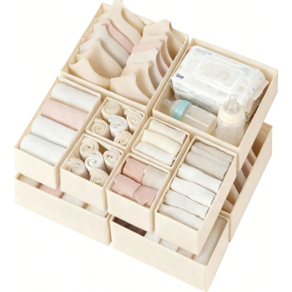 12PCS Set Drawer Organizer Clo - Baby Nursery Dresser recension och pris