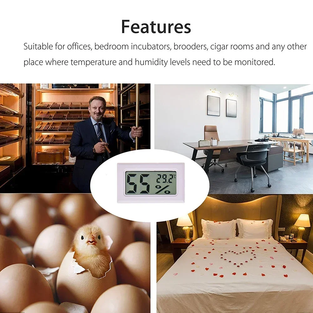 Indoor Digital Thermometer Hyg - Baby Nursery Temperature recension och pris