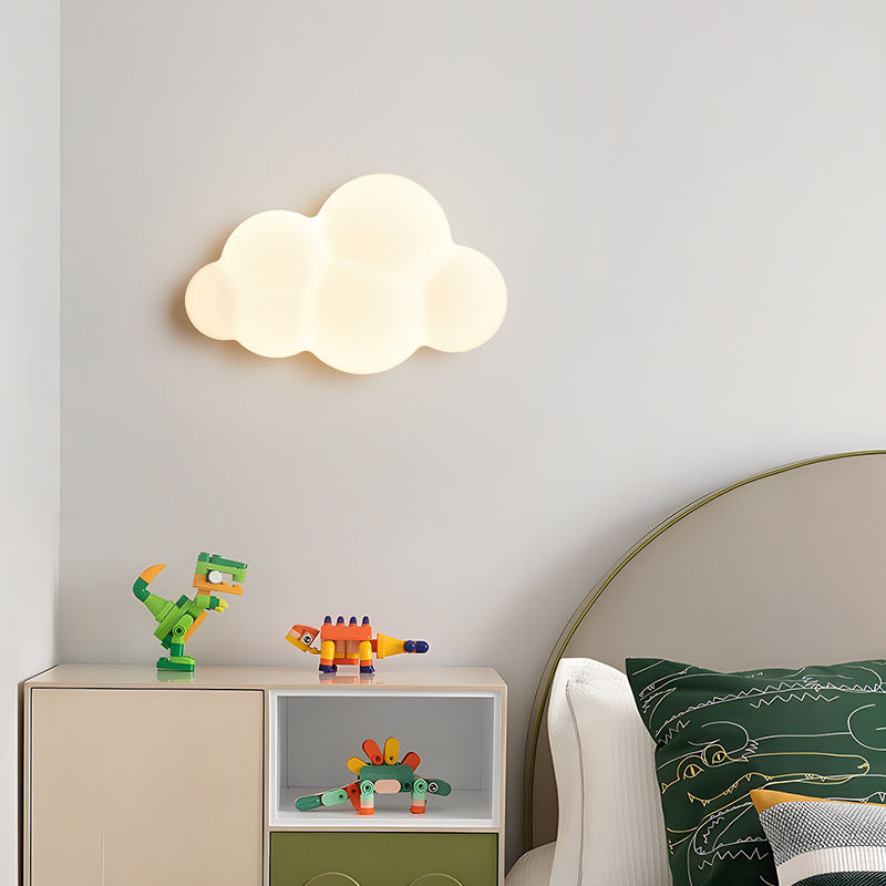 White Cloud Wall Lamps for Chi - Baby Nursery Wall Lights recension och pris