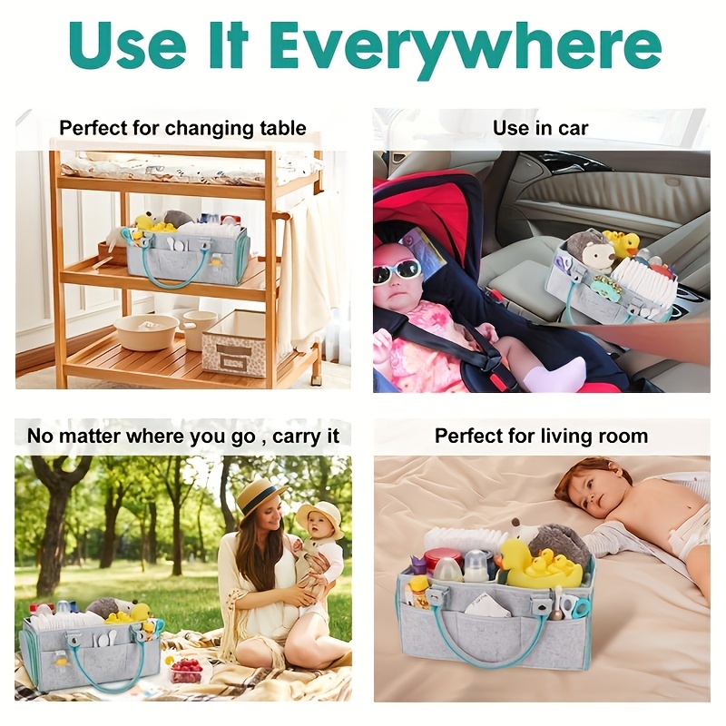 Baby Diaper Bag Large Capacity - Baby Nursery Dresser recension och pris
