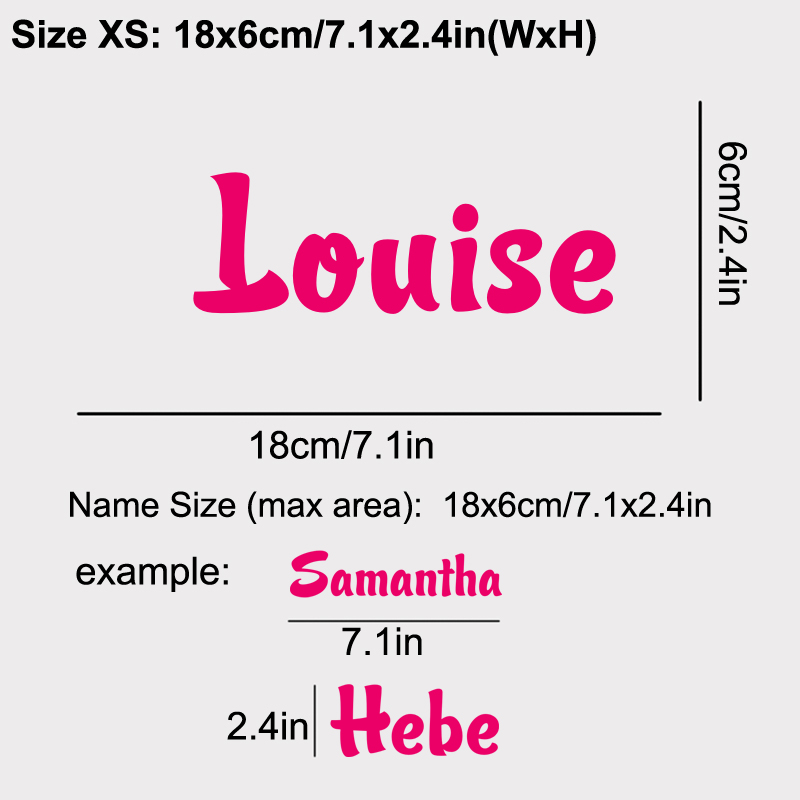 Personalized Name Vinyl Decal  - Baby Nursery Wallpaper recension och pris
