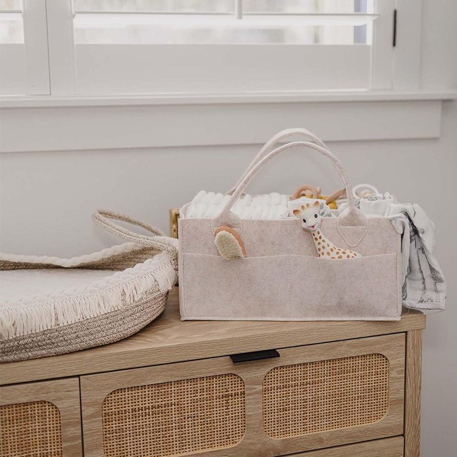 Baby Diaper Ball Bag Organizer - Baby Nursery Dresser recension och pris