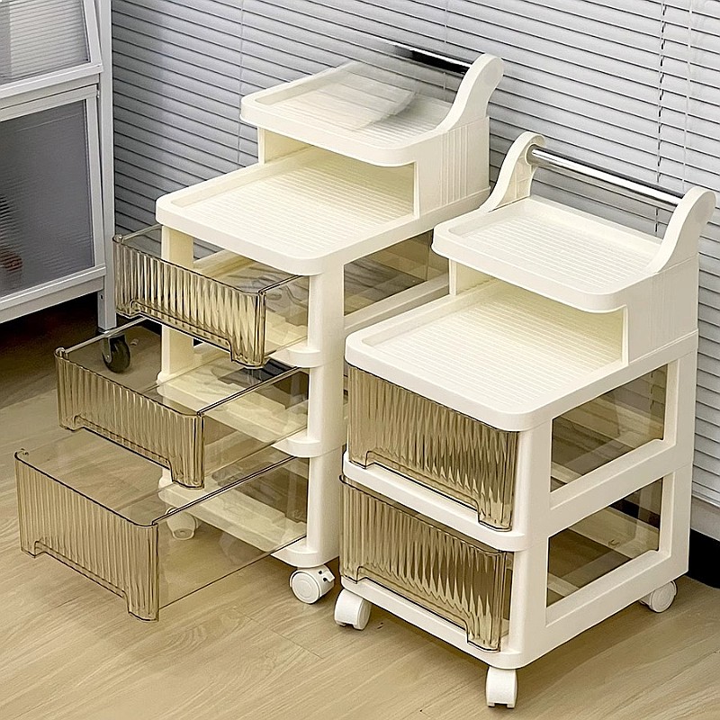 3-Tier Rolling Storage Cart Nu - Baby Nursery Cart recension och pris