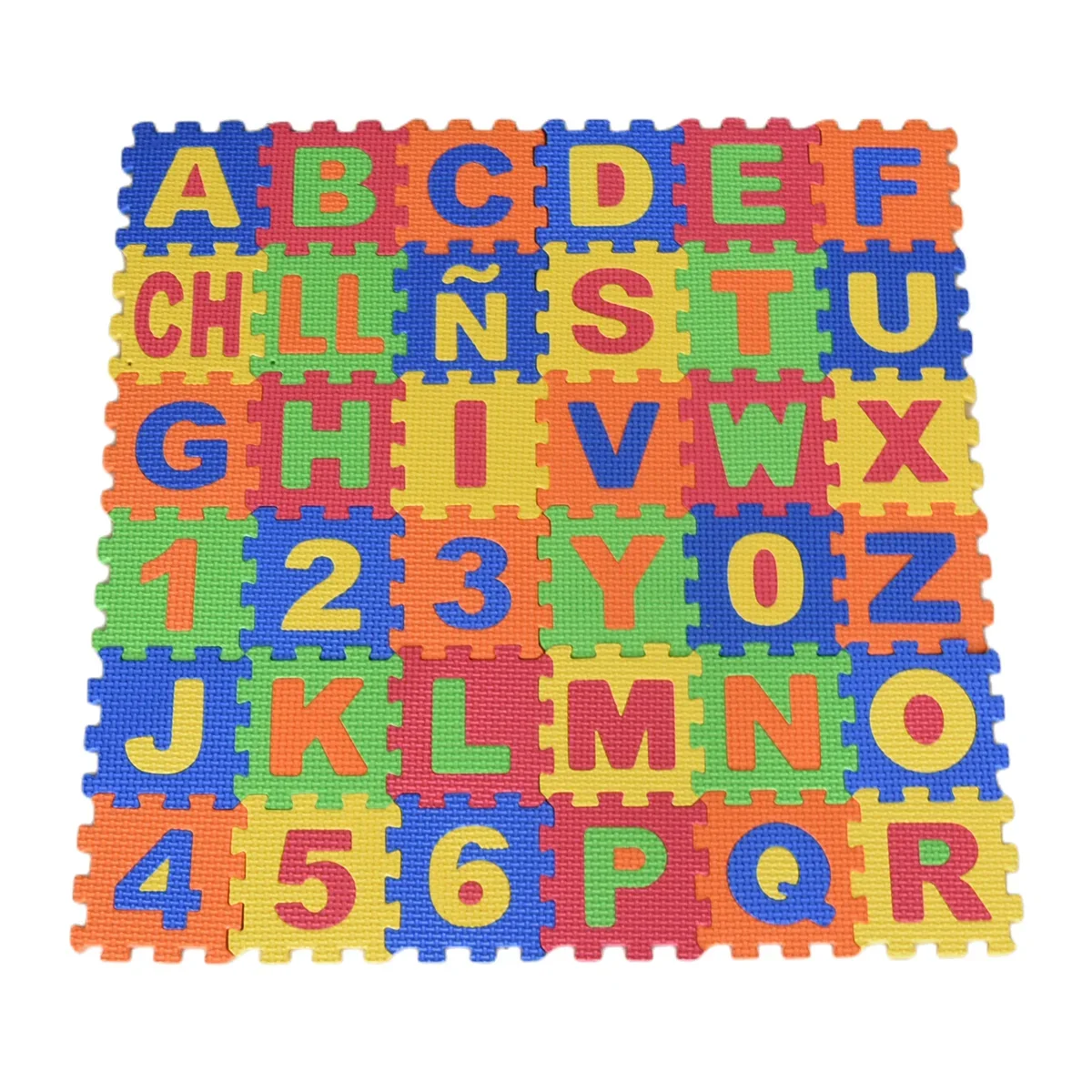 Play Mats 36pcs 9cm Number Alp - Baby Nursery Cushion recension och pris