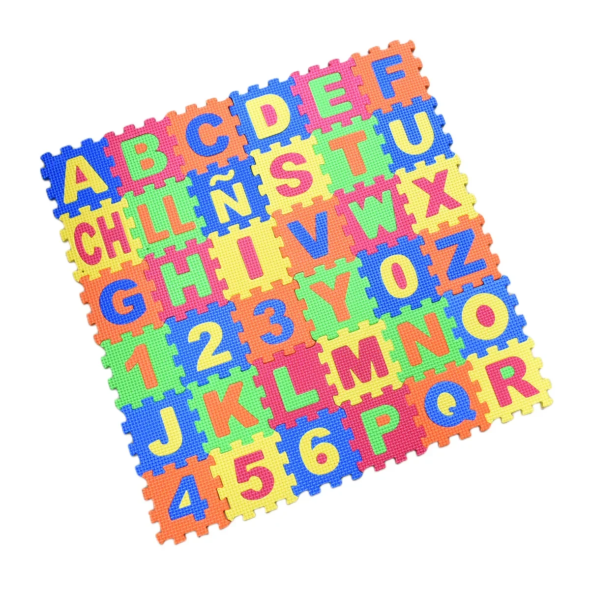 Play Mats 36pcs 9cm Number Alp - Baby Nursery Cushion recension och pris