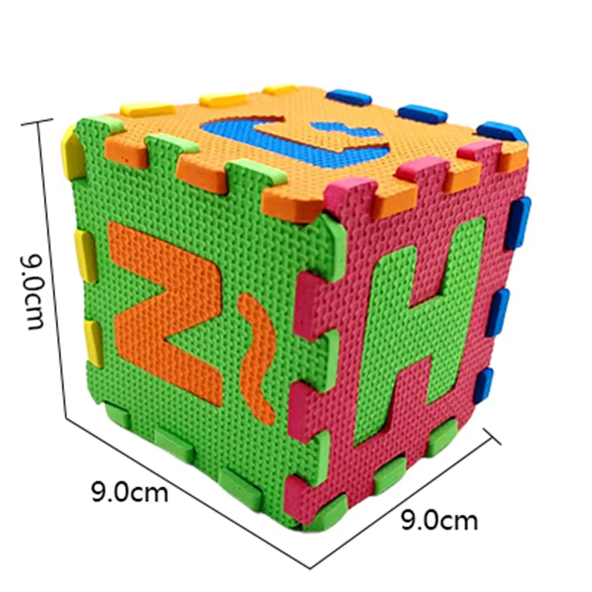 Play Mats 36pcs 9cm Number Alp - Baby Nursery Cushion recension och pris