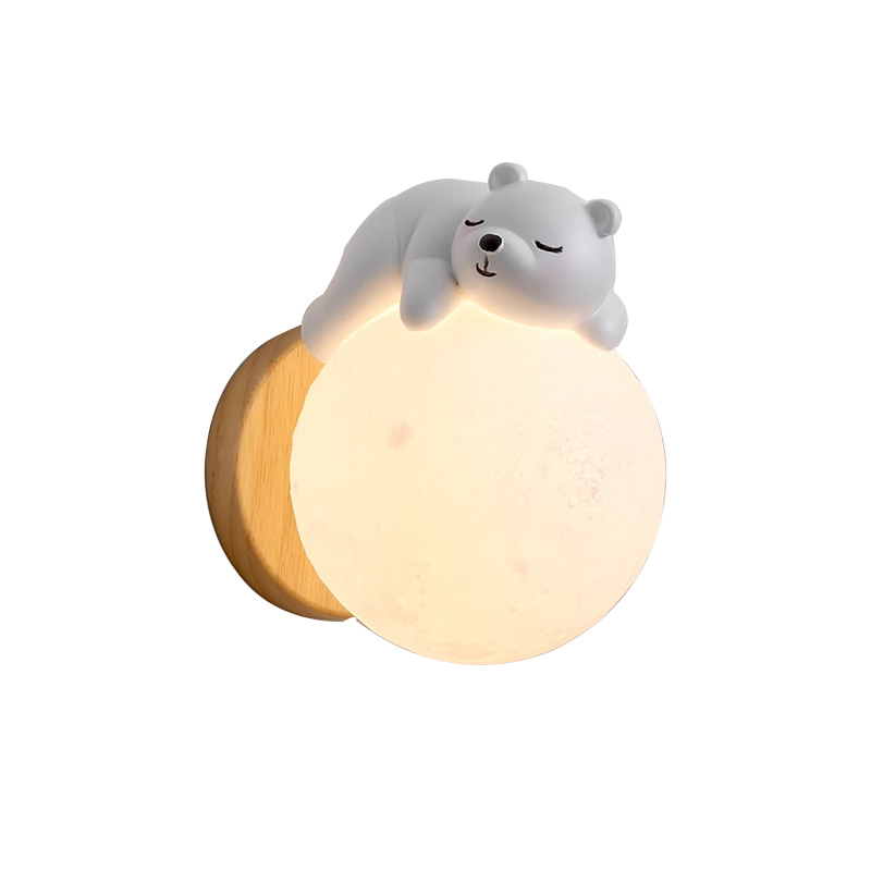 Creative Bedside Wall Lamp Sle - Baby Nursery Wall Lights recension och pris
