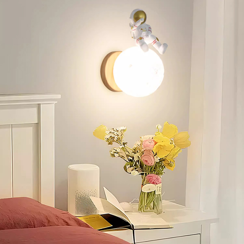 Creative Bedside Wall Lamp Sle - Baby Nursery Wall Lights recension och pris