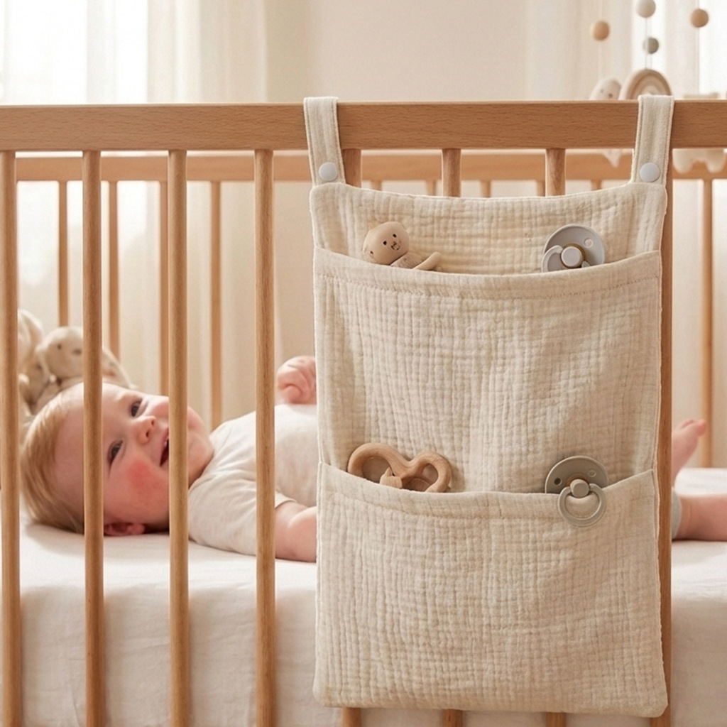 Baby Crib Organizer Hanging St - Baby Nursery Organiser recension och pris