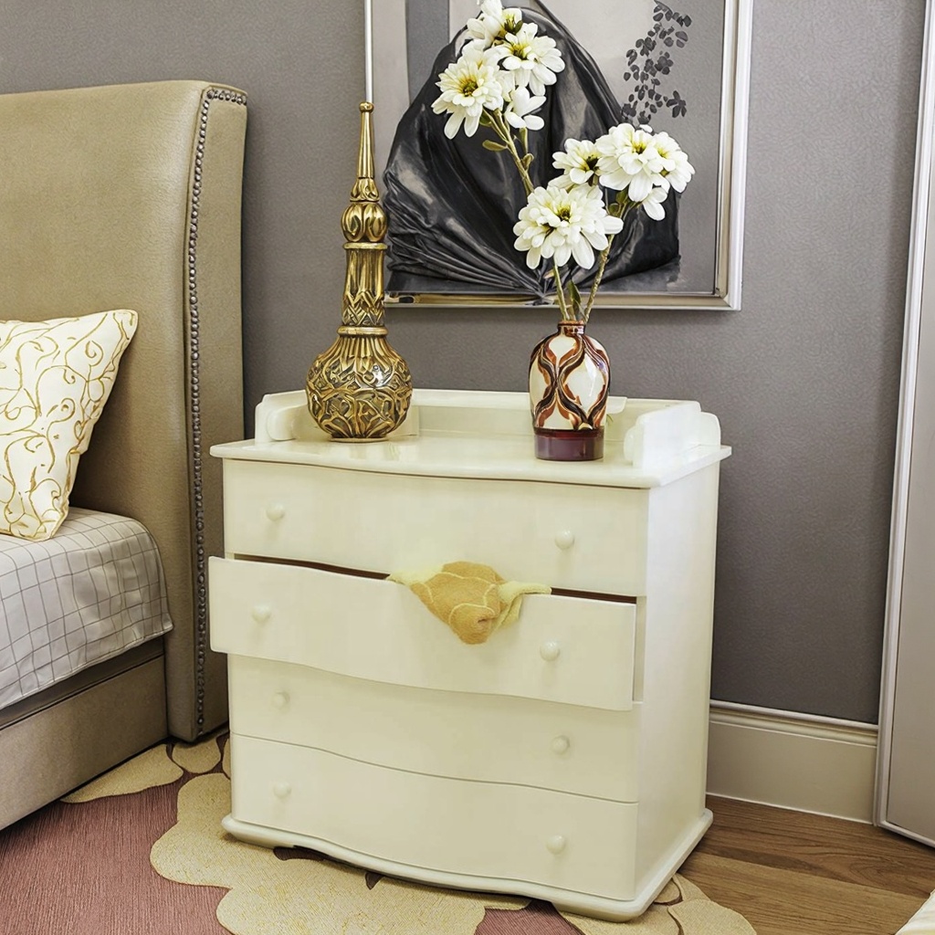 Modern Minimalist Solid Wood M - Baby Nursery Dresser recension och pris