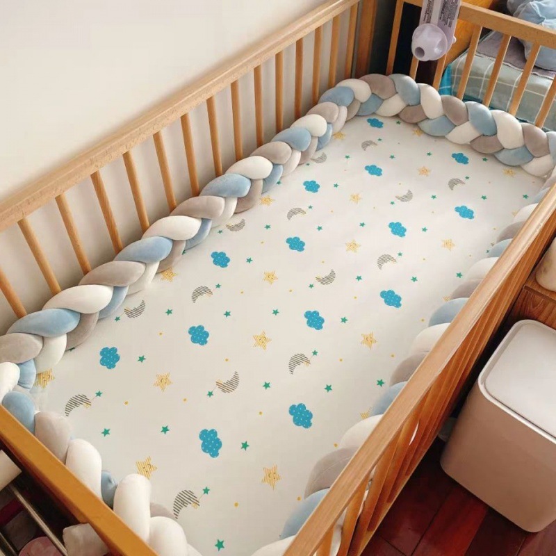 1.5M Baby Bumper Bed Braid Kno - Baby Nursery Rhymes recension och pris