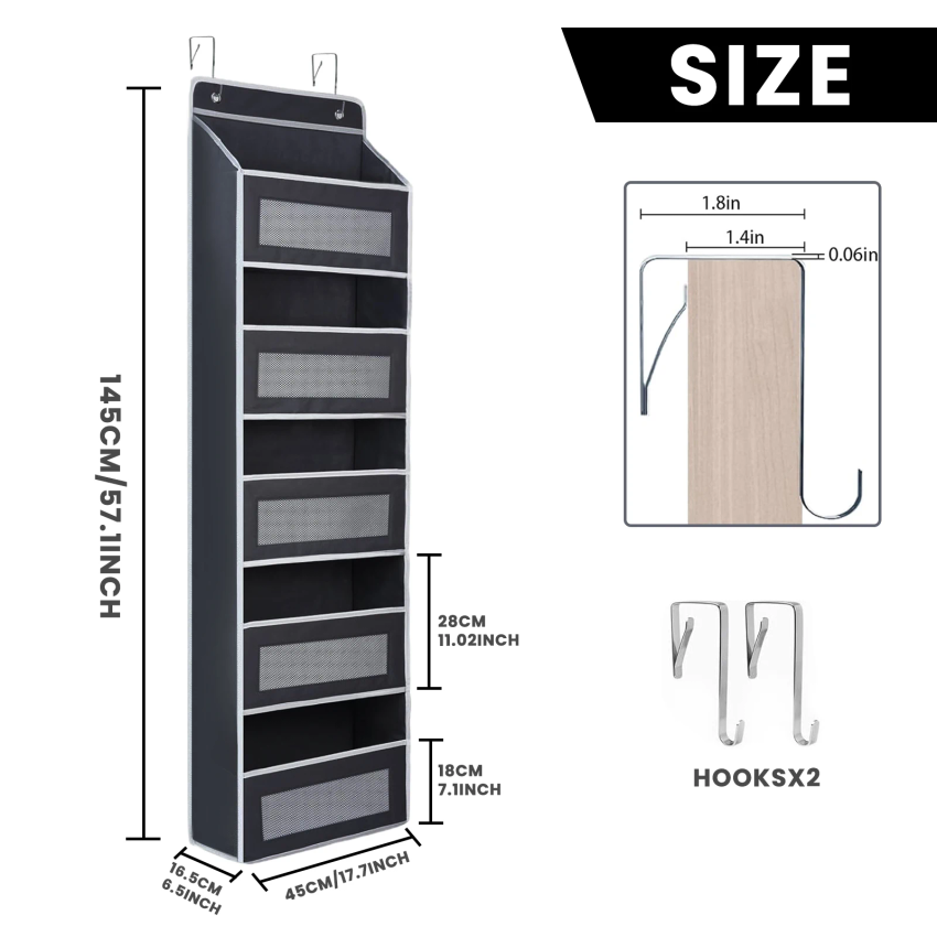 Over The Door Storage Organise - Baby Nursery Organiser recension och pris