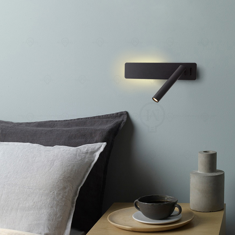 White Nordic LED Bedside Readi - Baby Nursery Wall Lights recension och pris