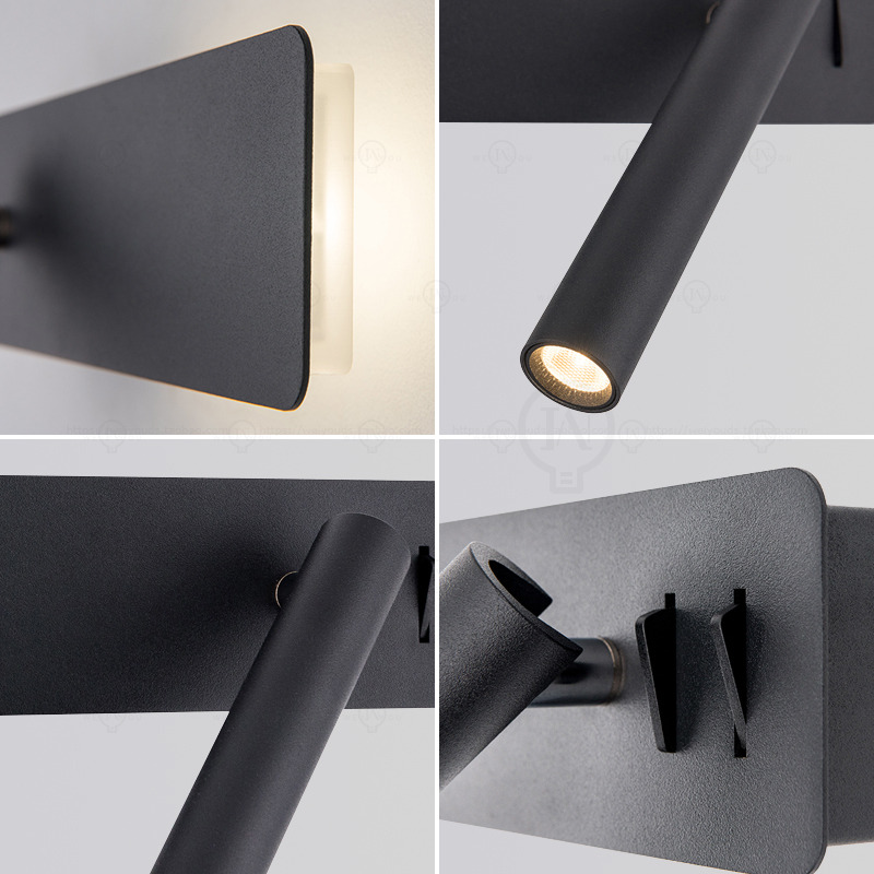 White Nordic LED Bedside Readi - Baby Nursery Wall Lights recension och pris