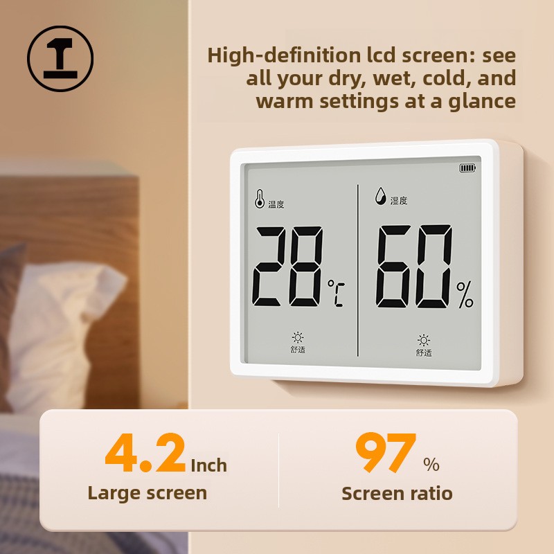 JZD Digital Wall Mounted Therm - Baby Nursery Temperature recension och pris