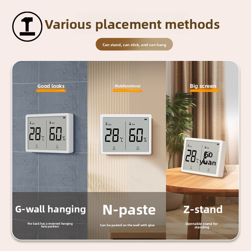 JZD Digital Wall Mounted Therm - Baby Nursery Temperature recension och pris