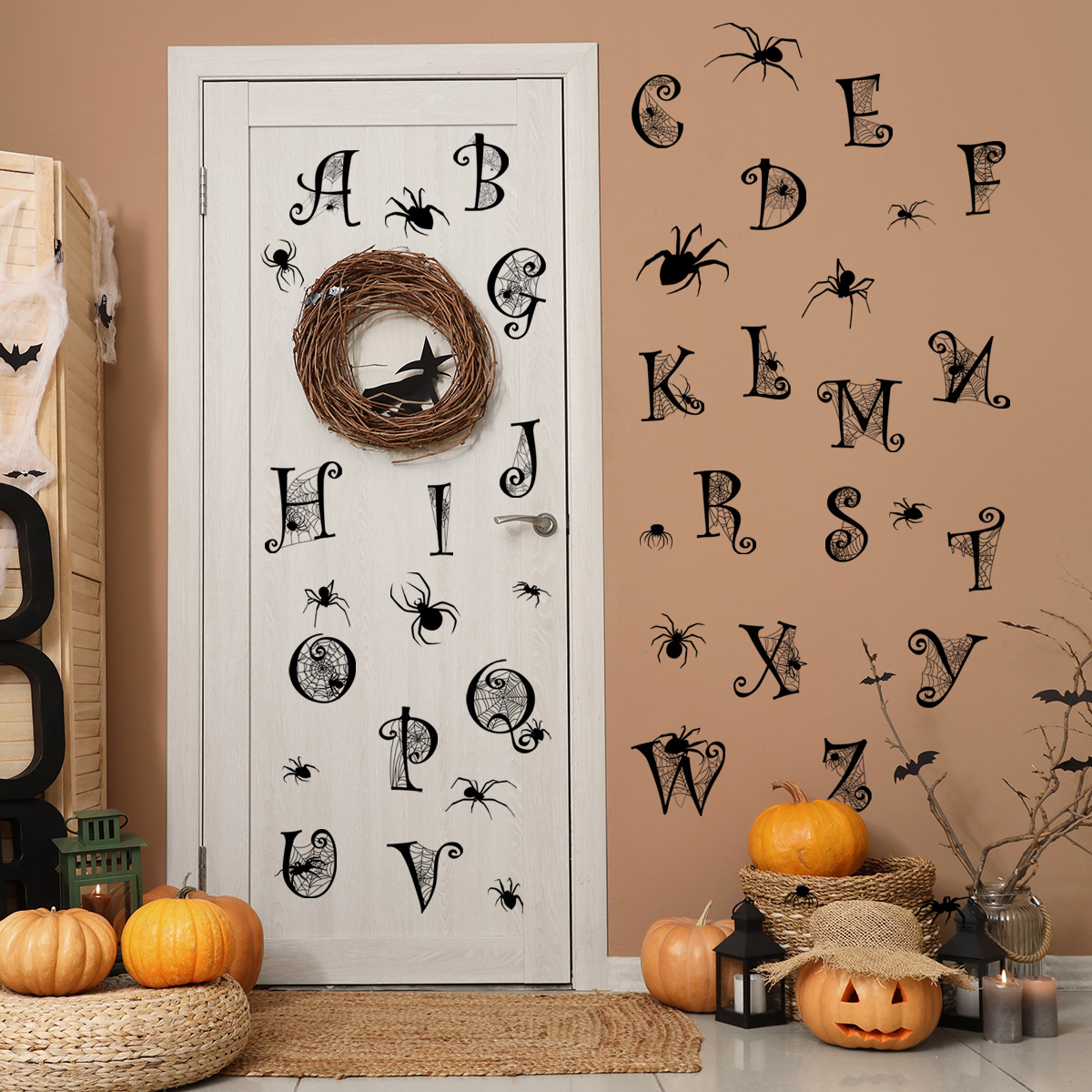 Cartoon Halloween Spider Web C - Baby Nursery Web Spider recension och pris