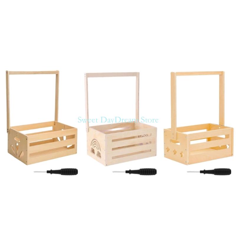 Y88C Wooden Baby Showers Gift  - Baby Nursery Organiser recension och pris