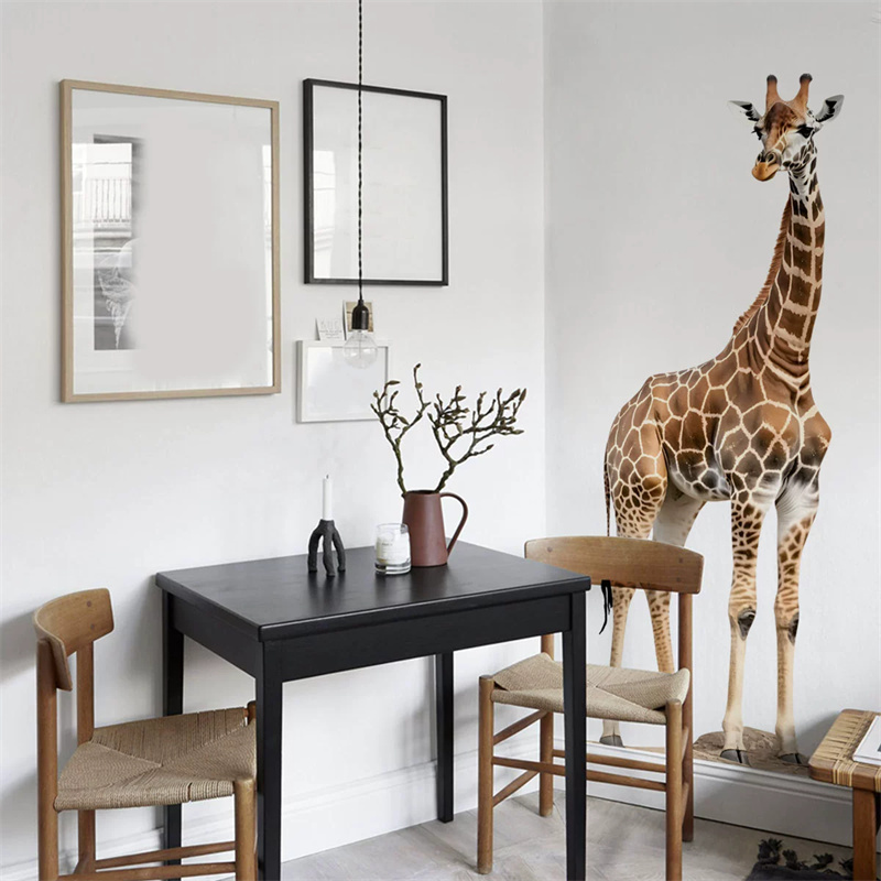 Large Safari Animals Giraffe S - Baby Nursery Wallpaper recension och pris